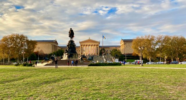 The Philadelphia Museum of Art.